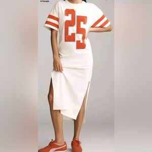 NWT Anthropologie varsity dress
